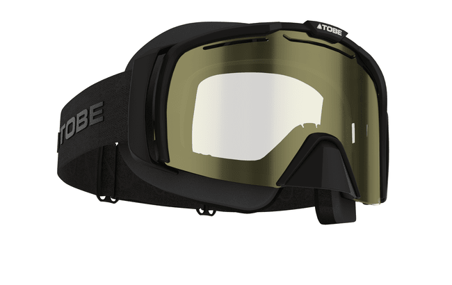 TOBE Revelation Goggle Yellow tint angled view