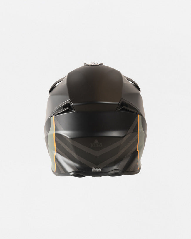 TOBE Vale Helmet Yellowstone back