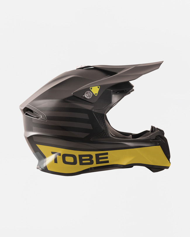 TOBE Vale Helmet Lemon Side Profile