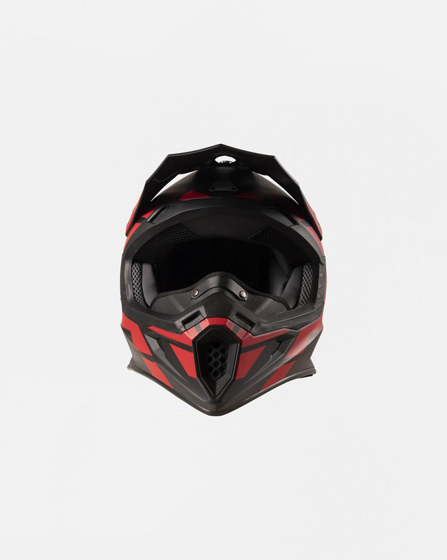 TOBE Mantle Helmet Core Red Front View