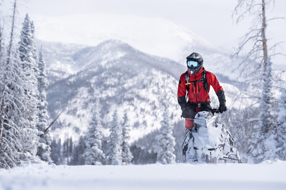 Snowmobiling gear gunnison colorado.